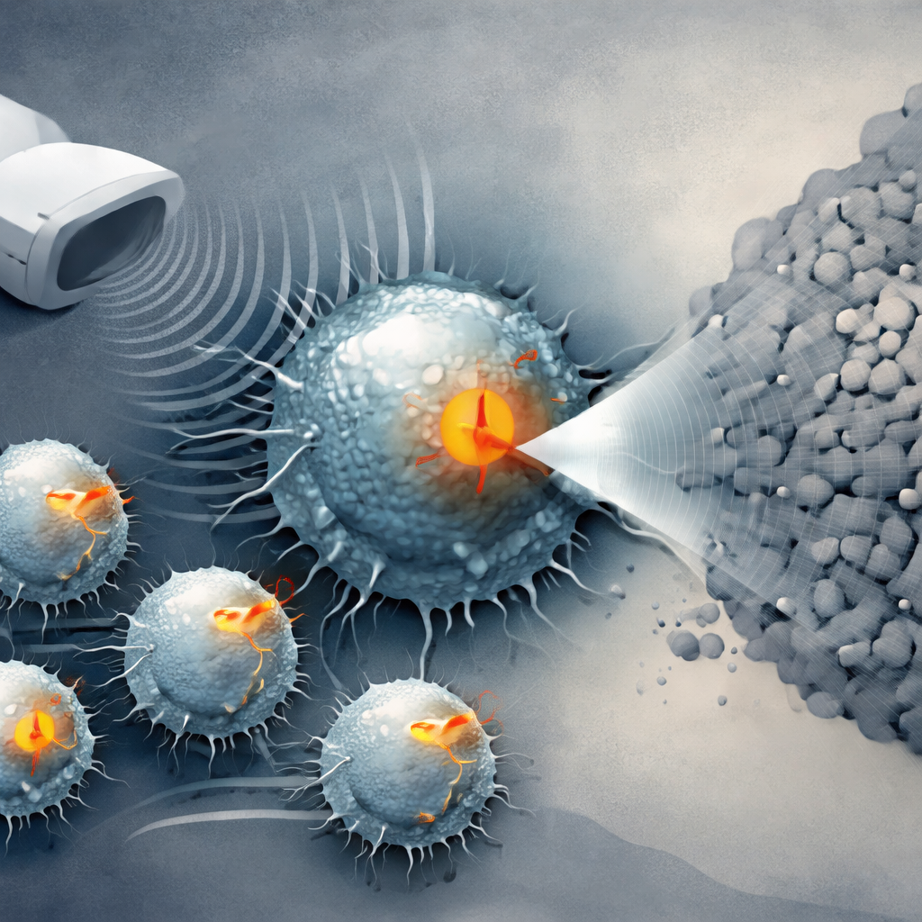 Innovadora técnica potencia células CAR-T para atacar tumores sólidos mediante ultrasonido