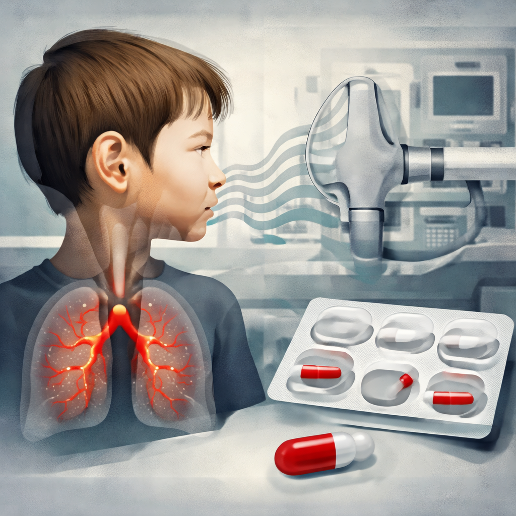 Tratamiento con Azitromicina no Disminuye Sibilancias en Niños en Urgencias